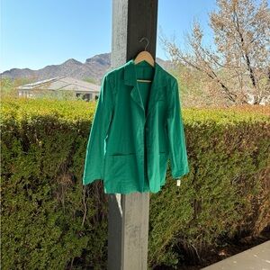 Vintage 100% Cotton oversized blazer